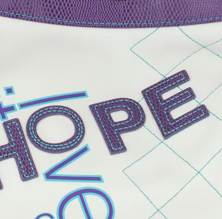 Purple Hope Argyle Demi