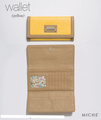 Yellow and Tan Wallet