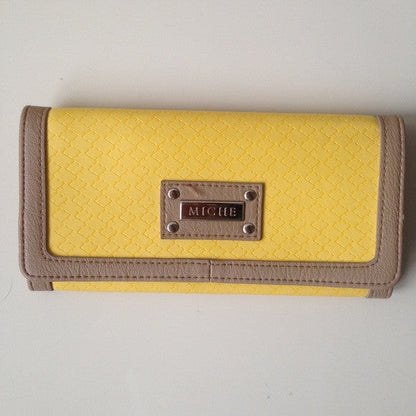 Yellow and Tan Wallet