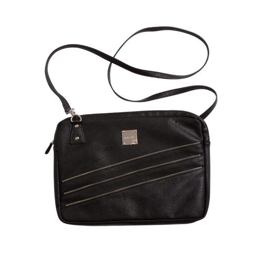 Black Zipper Laptop Case