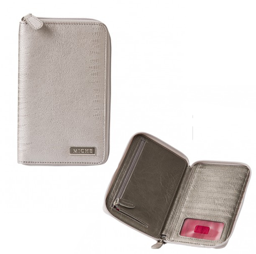 Metallic Silver Wallet