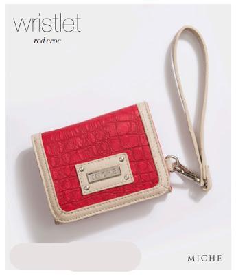 Red Croc Wristlet/Wallet